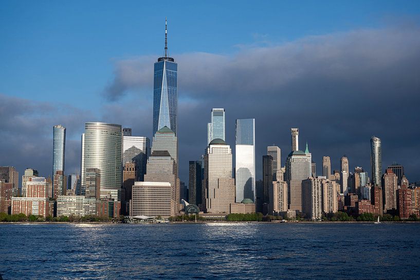 Skyline von Downtown Manhattan von Karsten Rahn