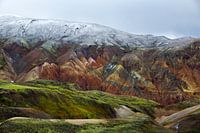 Rhyolite mountains in Landmannalaugar