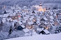 Kerstkaart uit Freudenberg