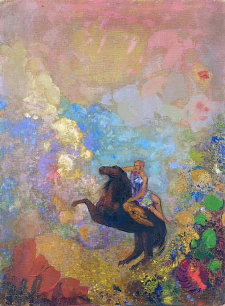 Odilon Redon, Muse sur Pégase - 1910 par Atelier Liesjes