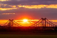 Pont d'Uerdinger à Krefeld