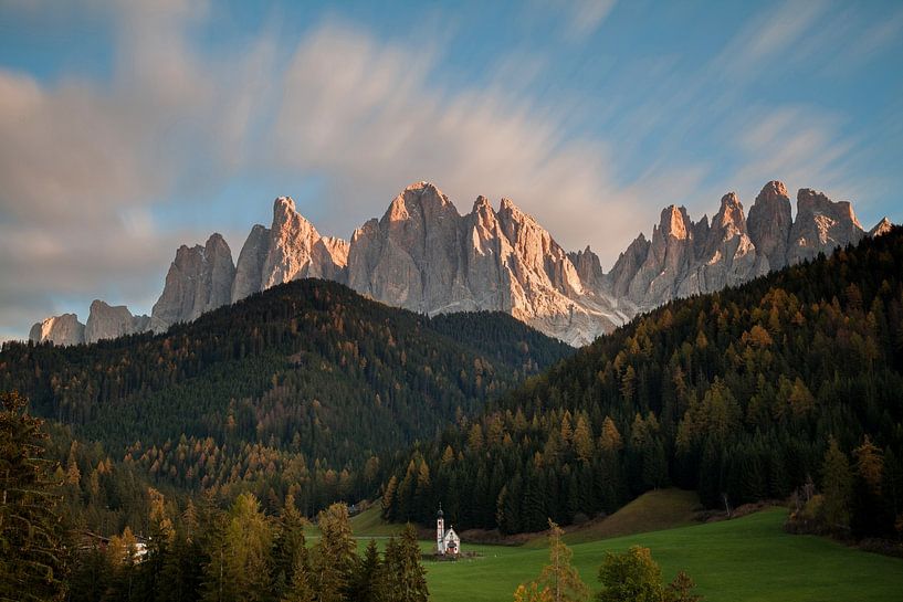 Herbstgold über St. Johann von Ranui. von Jiri Viehmann