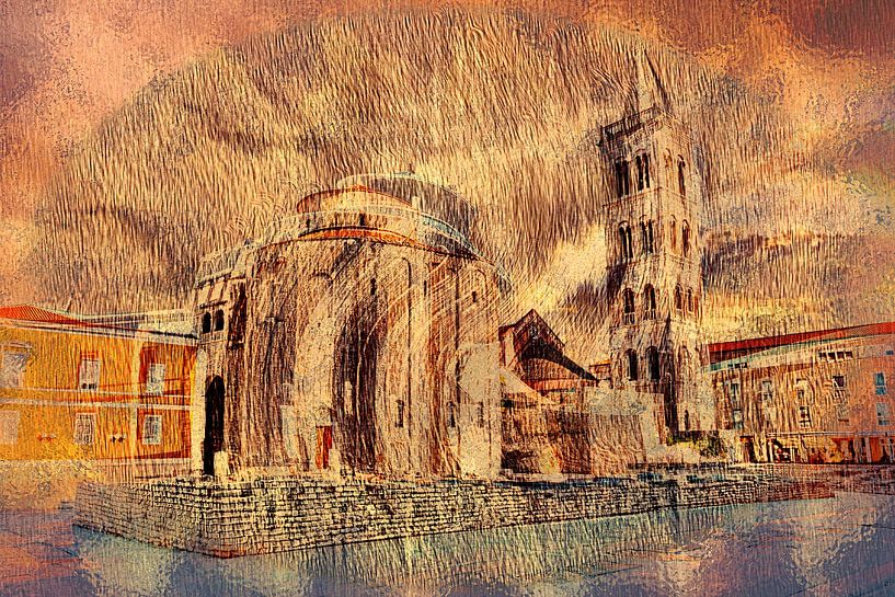 DIGITAL ART : CROATIA - ZADAR WITH A DIFFERENCE by Photoart-Naegele