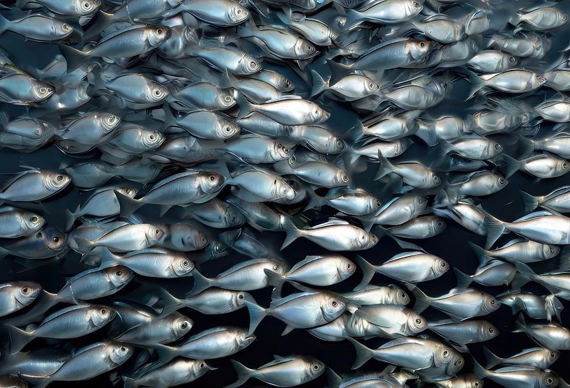 Schulheringe im Vollbildmodus. von Brian Morgan