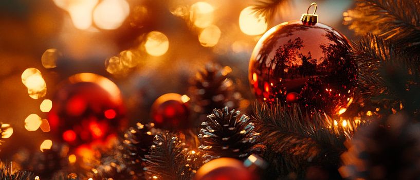 Weihnachten Glanz von Poster Art Shop