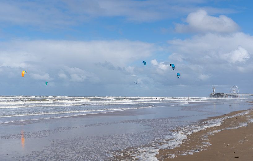 Kitesurf à Scheveningen par Samantha Kagie