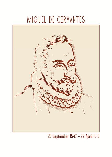 Miguel de Cervantes par DOA Project