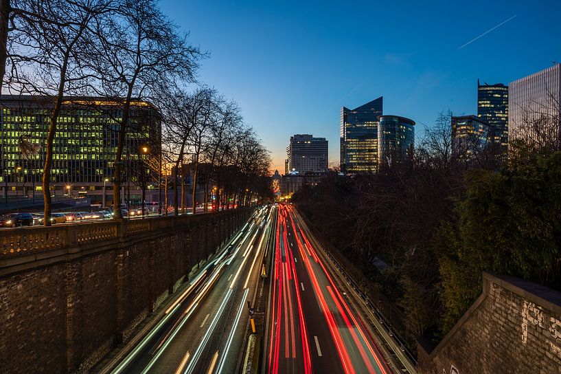 Lumières de nuit à Bruxelles par Werner Lerooy