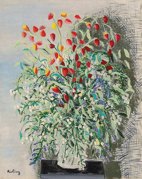 Moïse Kisling - Blumen von Peter Balan