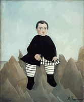 Garçon sur les rochers, 1895-1897, par Henri Rousseau.