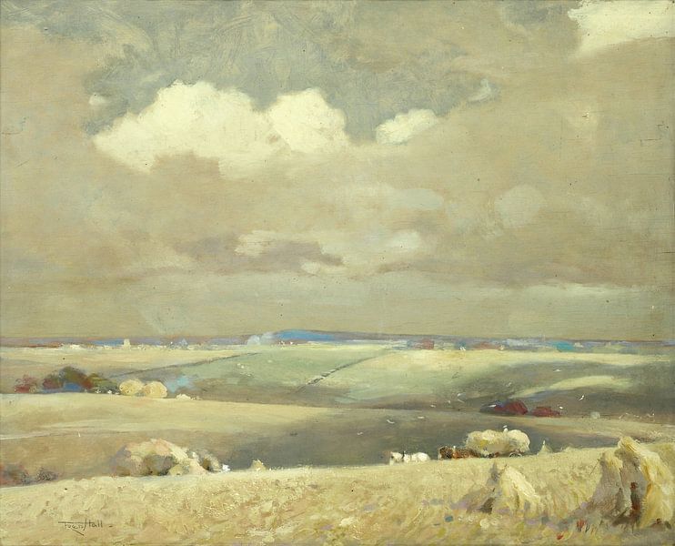 Cloud shadows in the Lambourne vale, Frederick Hall by Masterful Masters