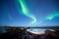 Noorderlicht met ijsschot