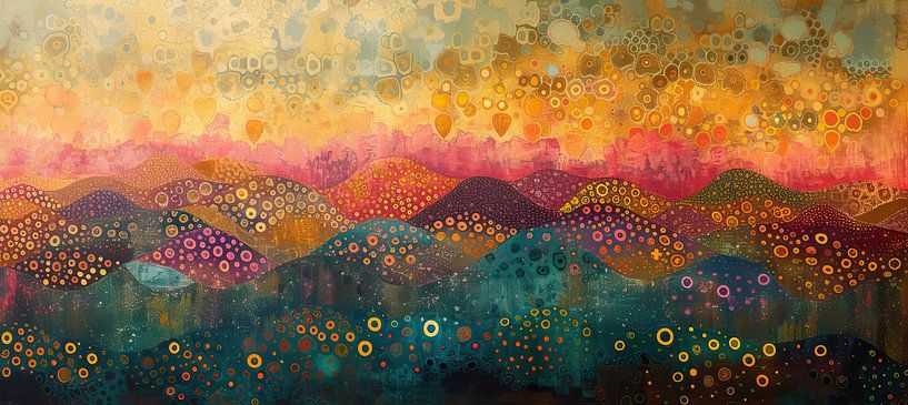 Gepunkteter Terrain-Puls von Kunst Laune