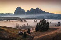 Seiser Alm vor Sonnenaufgang II
