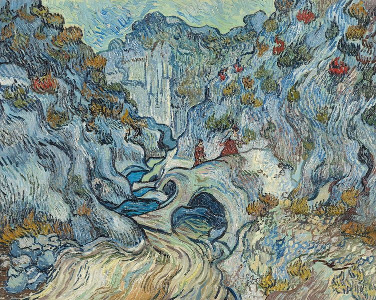 The ravine (Les Peiroulets), Vincent van Gogh by Masterful Masters