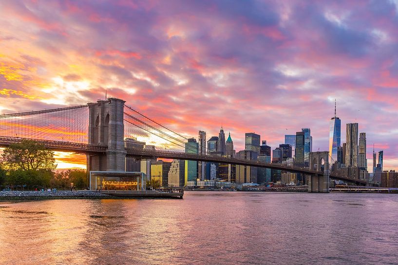 New York Sunset by Sander Meertins