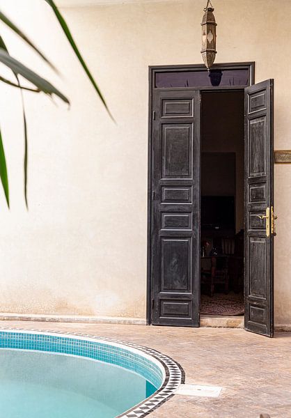 Riad in Marrakech by Anne van Doorn