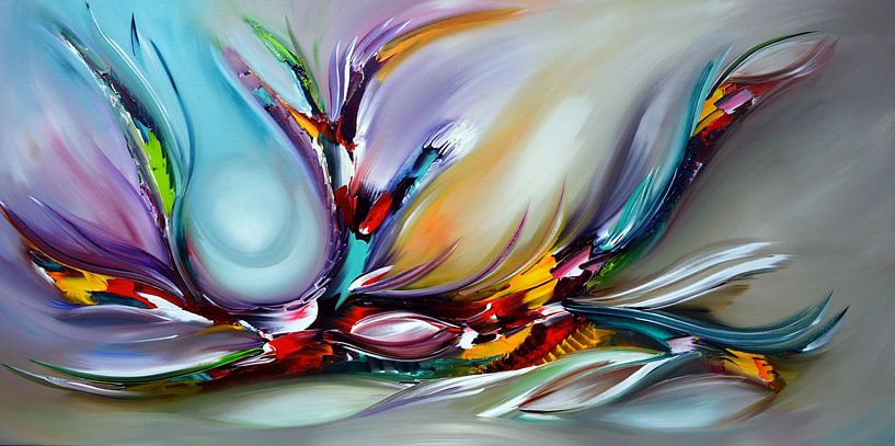 Pensées colorées par Gena Theheartofart