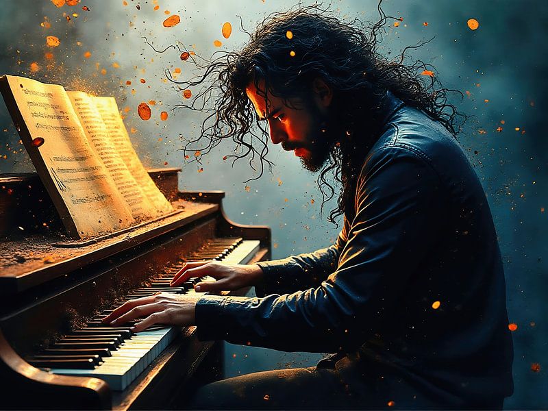 Pianiste fantaisiste par The Photo Artist