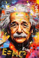 Albert Einstein Popart