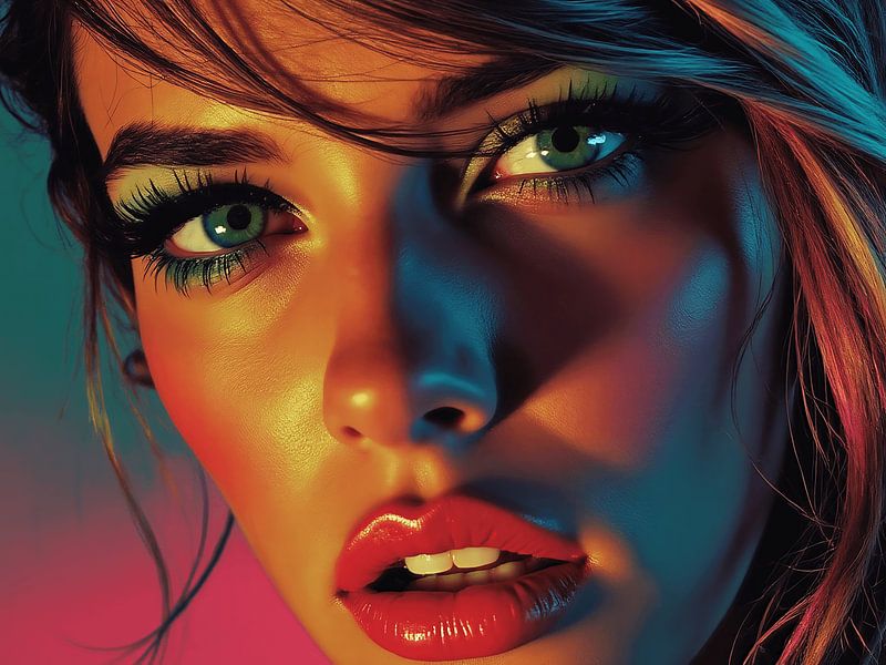 Porträt einer Frau von The Photo Artist