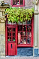 Das kleinste Haus in Amsterdam.