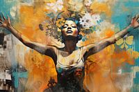 Umarmung des Unsichtbaren | Achtsamkeitskunst