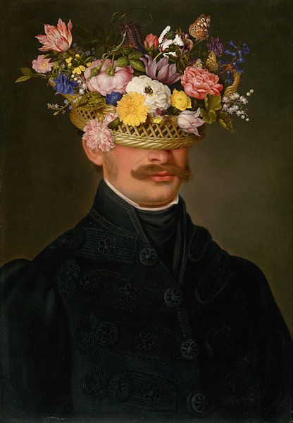 Portrait of a Silly Gentleman par Marja van den Hurk