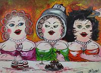 High tea at the hairdresser's