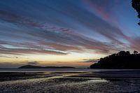 Coucher de soleil dans le Coromandel