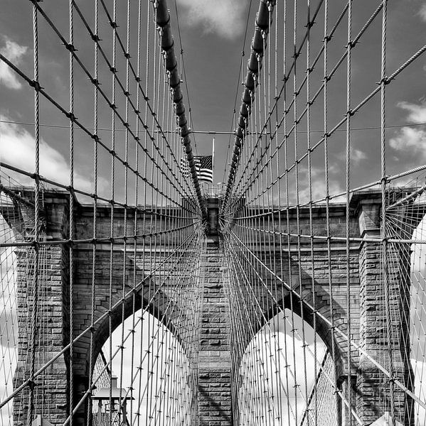 Brooklyn Bridge New York by Carina Buchspies