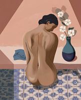 Backlit Nude Serenity