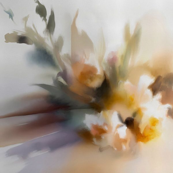 Bouquet festif avec des fleurs colorées par MadameRuiz