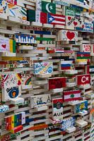 Beschreven en beschilderde stenen in Praag, Tsjechie