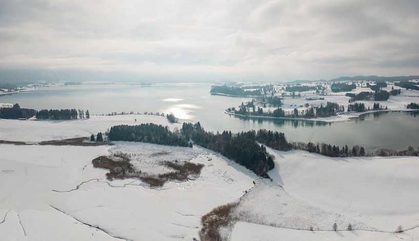 Forggensee im Winter von Mustafa Kurnaz