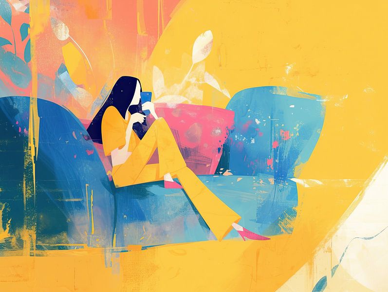 Here but Not Here von ARTEO Gemälde