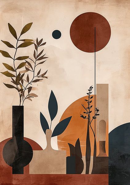 Boho Poster Print Art Print Wall Art by Niklas Maximilian