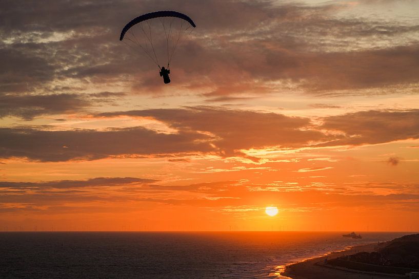 Gleitschirmfliegen Zoutelande von Andy Troy