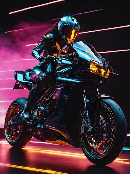 Ride beyond reality van Jolique Arte