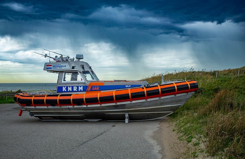 Rettungsboot Westkapelle von MSP Canvas