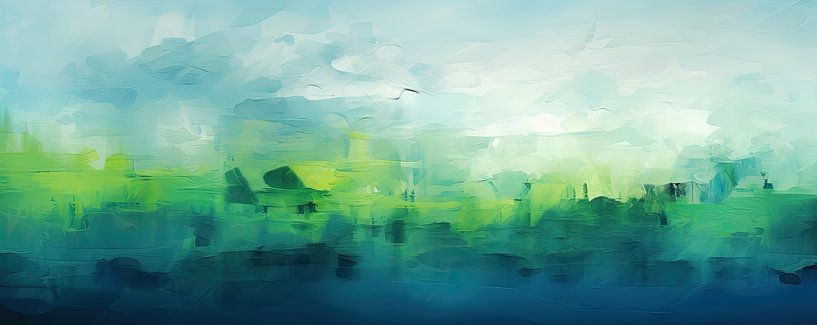 Niederländische Landschaft von Blickfänger Gemälde