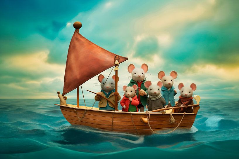 Sailing Home van Harry Hadders Design