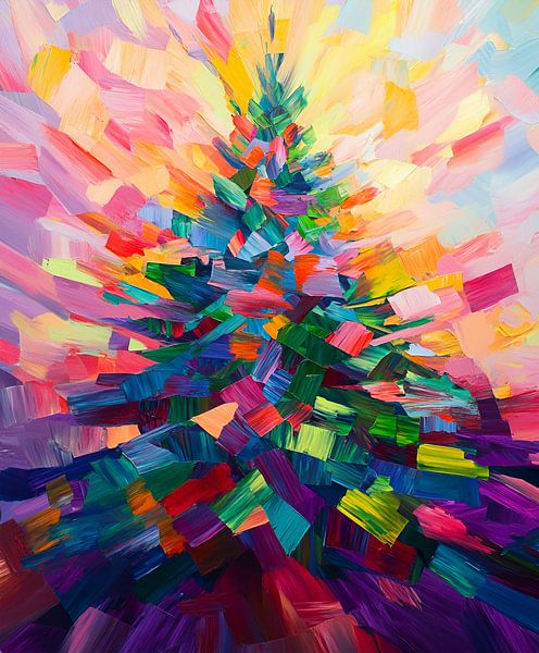 Spectacle de coloriage de sapins de Noël par But First Framing