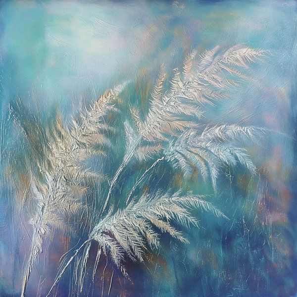 Tautropfen in der flüsternden Pampa von Color Square