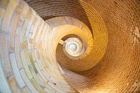 Staircase in the Bavo Basiliek Cathedral