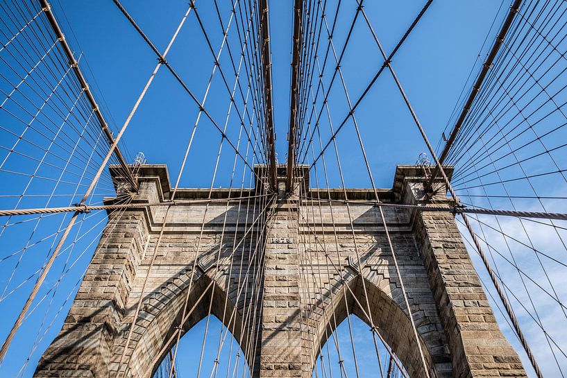 Brooklyn Bridge, New York City par Eddy Westdijk