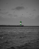 Green lighthouse - Molenfeuer Travemünde