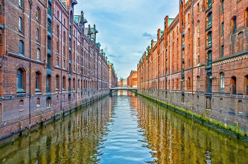 Hamburg: die Speicherstadt west von Frans Blok - Fotos, Kunst und weitere Wanddekoration