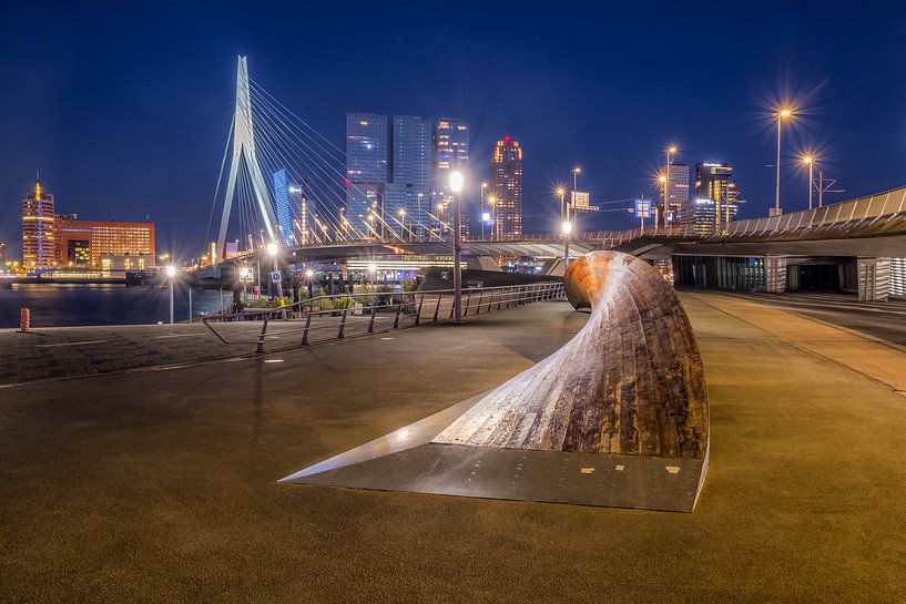 Erasmusbrücke Rotterdam von Jurjen Veerman
