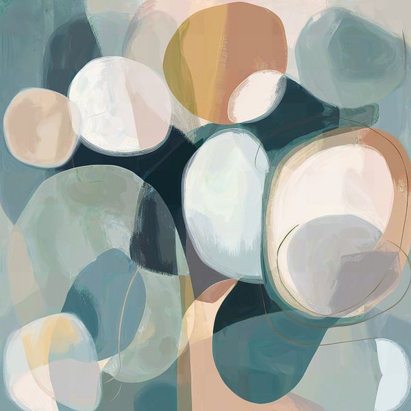 Abstract round shapes by Bert Nijholt